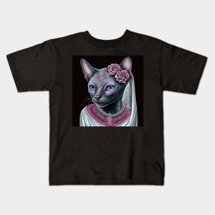 Abyssinian Diva Kids T-Shirt